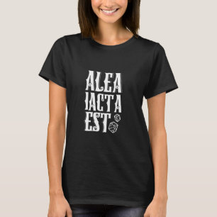 Camiseta Latim - Alea iacta est