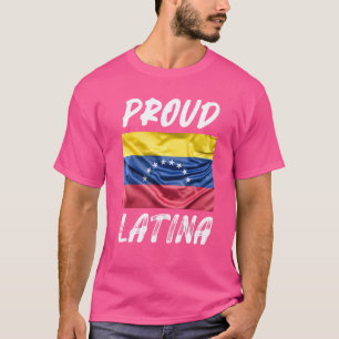 Camiseta Latim latino Herança hispânica Mês Venezuela fla