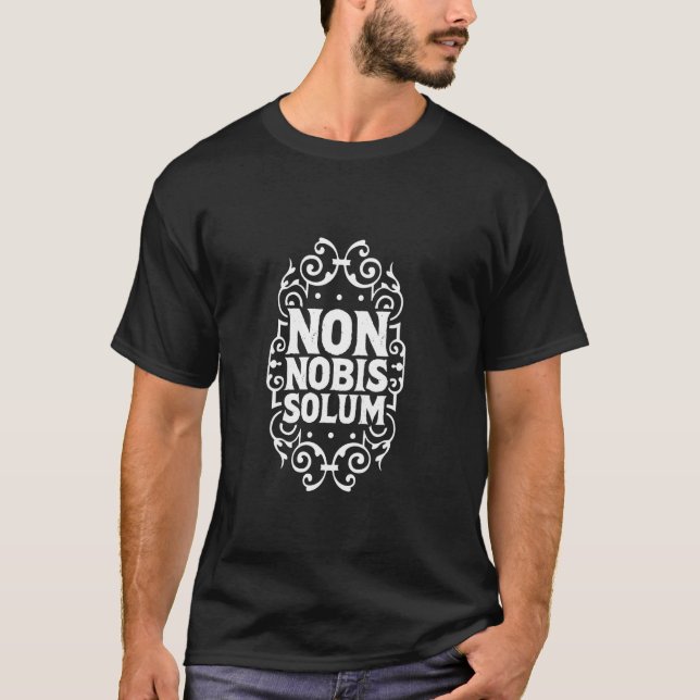 Camiseta Latim - Não somente para nós (Frente)