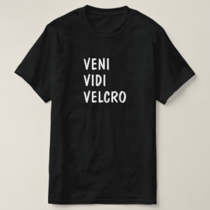 Camiseta Latim: Vidi Velcro
