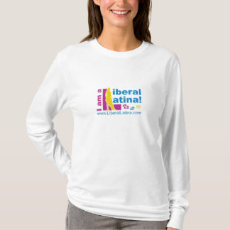 Camiseta Latina liberal mais o tamanho