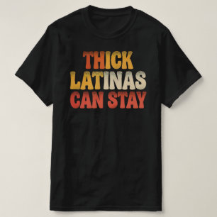 Camiseta Latinas Gordinhas Podem Ficar Orgulho da Latina