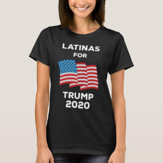Camiseta Latinas Para Trump 2020