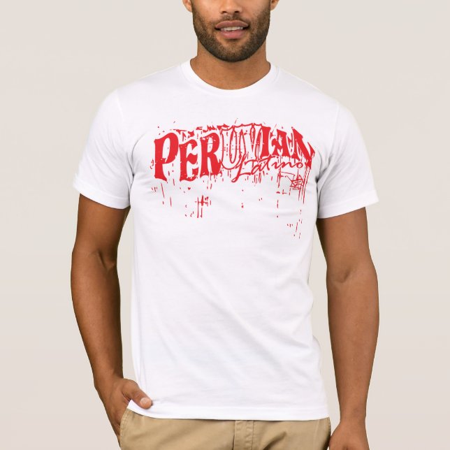 Camiseta Latino de Peru - etiqueta InKa1821 (Frente)