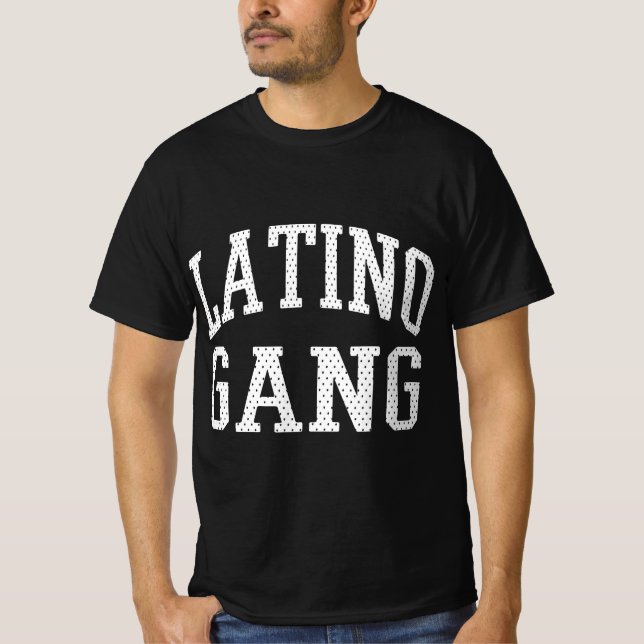 Camiseta Latino Gang Soy Peor Latina Trap Hop Puerto Ri (Frente)