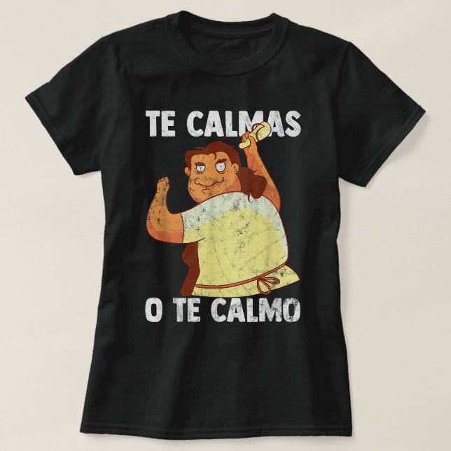 Camiseta latino hispânico (Frente do Design)