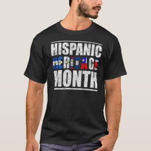 Camiseta Latino Orgulho Países Hispânicos Herança Hispânica
