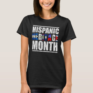 Camiseta Latino Orgulho Países Hispânicos Herança Hispânica