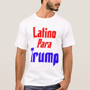 Camiseta Latino Para Trump
