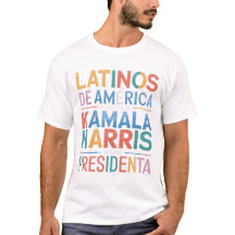 LATINOS DE AMERICA APOYAN KAMALA TSirt