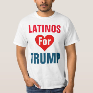 Camiseta Latinos para o t-shirt do trunfo
