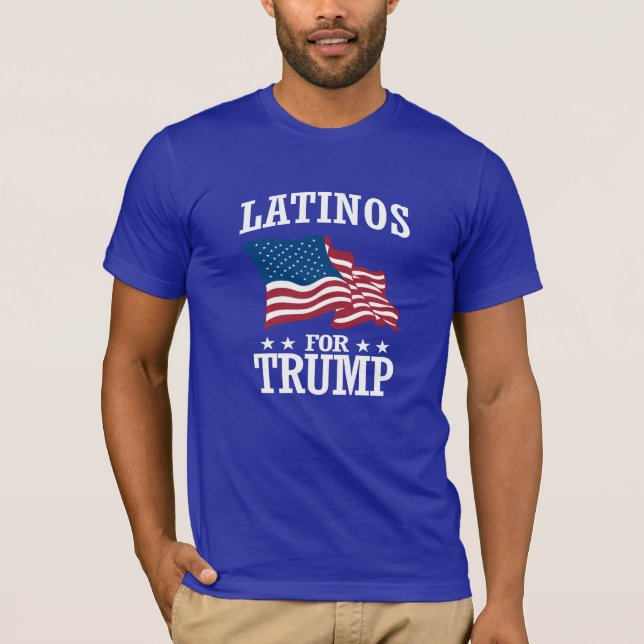 CAMISETA LATINOS PARA O TRUNFO (Frente)
