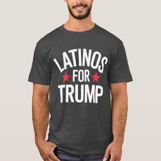Camiseta Latinos Para Trump