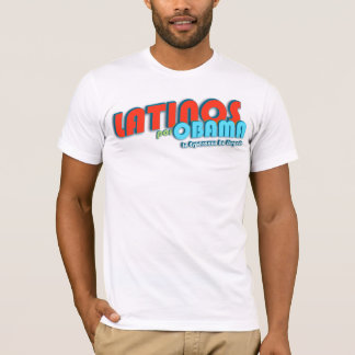 Camiseta Latinos Por Obama 3