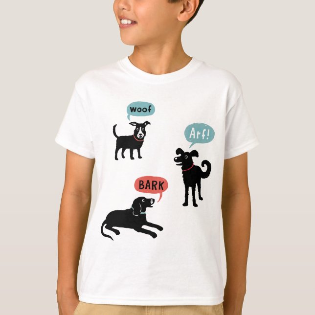 Camiseta Latir Latir Arf Woooo (Frente)