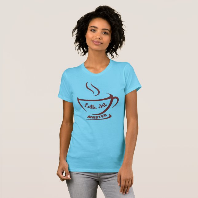 Camiseta Latte Art Master T-Shirt (Frente Completa)