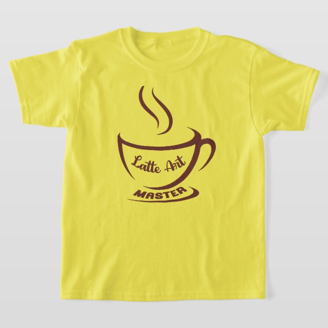 Camiseta Latte Art Master T-Shirt (Postura )