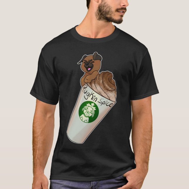 Camiseta Latte de Abóbora com Tempero, Torra Espresso: Star (Frente)