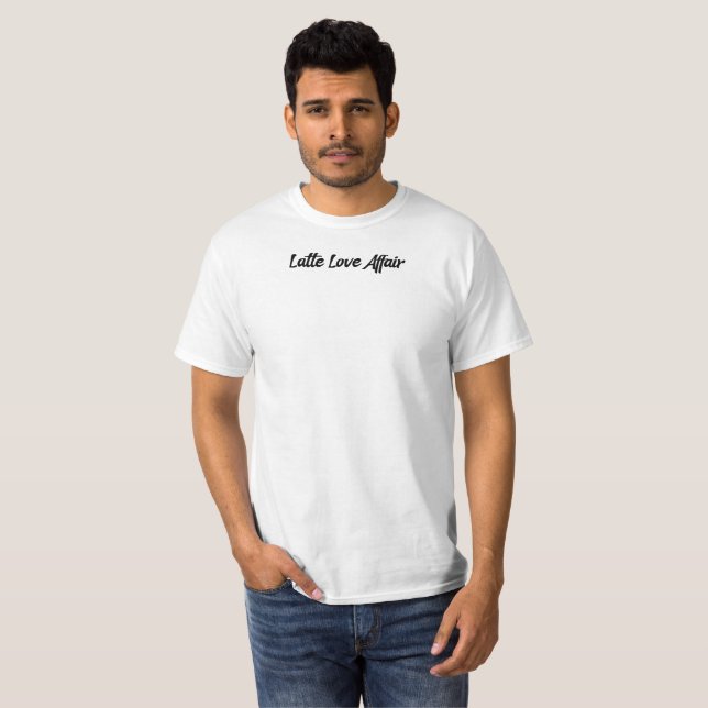 Camiseta Latte Love Affair  (Frente Completa)