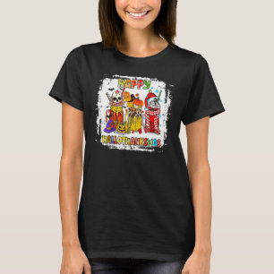 Camiseta Latte Mocha Fall Season Autumn Happy Hallothanksma
