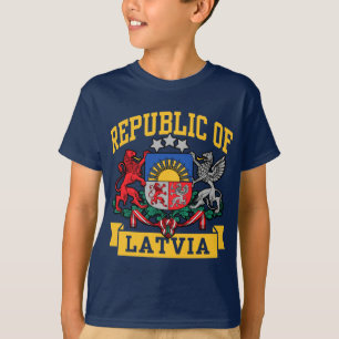 Camiseta Latvia