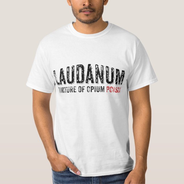 Camiseta Laudanum (afligido) (Frente)