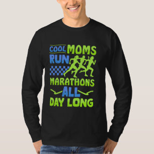 Camiseta Läuferin LEGAL MÃES RU MARATHONS O DIA TODO Runni