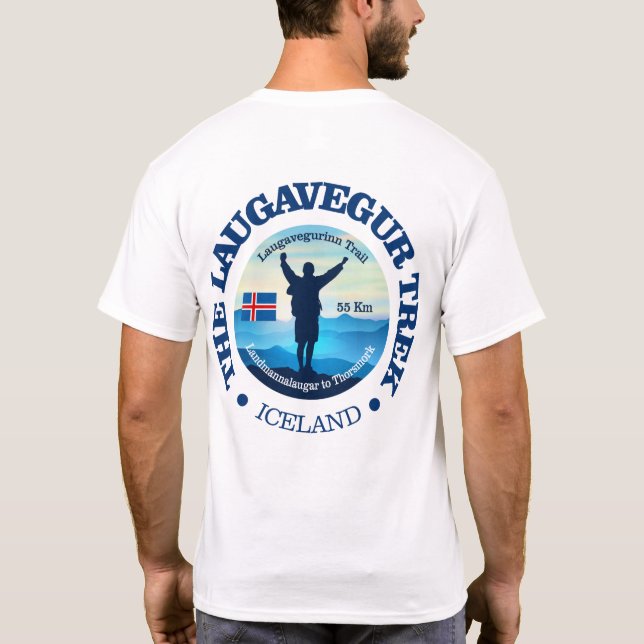 Camiseta Laugavegur Trek (caminhada) (Verso)