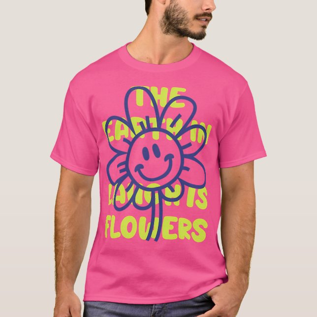 Camiseta Laugh Flower (Frente)