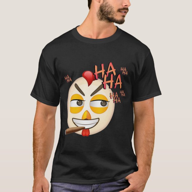 Camiseta Laughter Emoji T-Shirt (Frente)