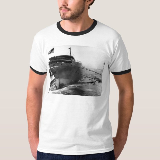 Camiseta Launching of the Edmund Fitzgerald  6-8-1958 (#3) (Frente)