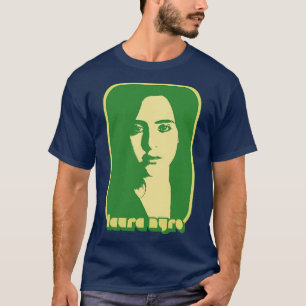 Camiseta Laura Nyro Retro 70s Estilo Ventilador Art Design 