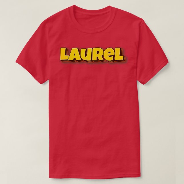 Camiseta Laurel (Frente do Design)