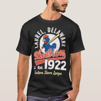 Camiseta Laurel Blue Hens - Delaware - Antiga Equipe Base E