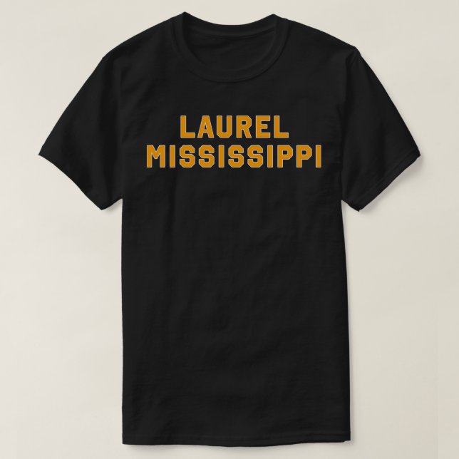 Camiseta Laurel Mississippi (Frente do Design)