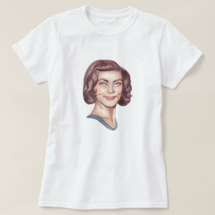 Camiseta Lauren Bacall - Retrato