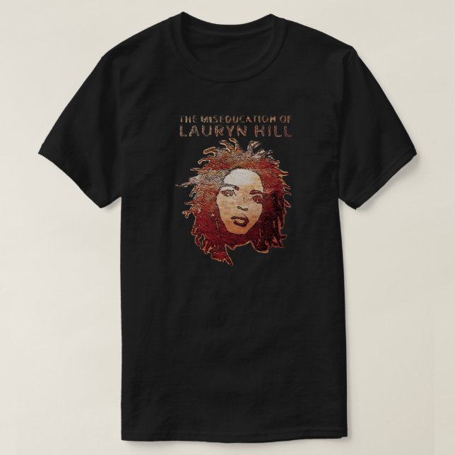 Camiseta Lauryn Hill Premium Scoop T-Shirt (Frente do Design)
