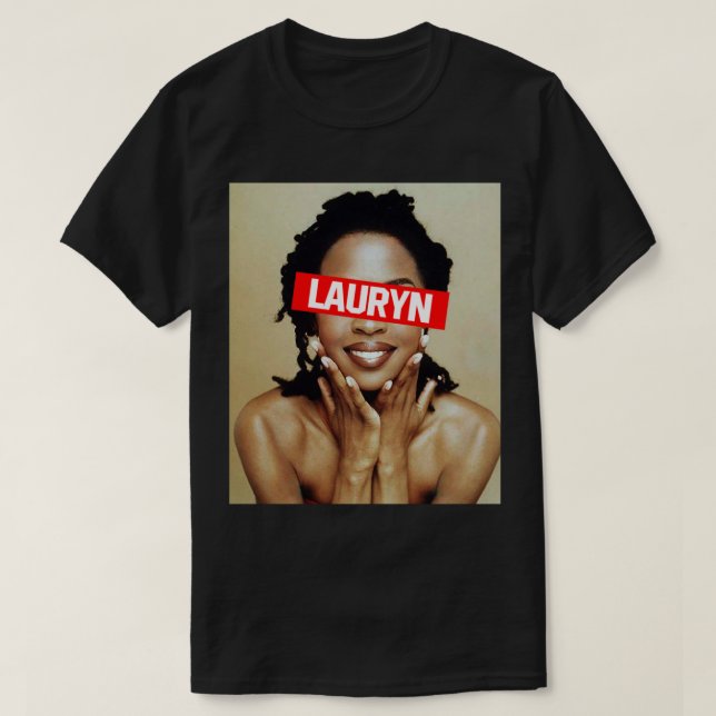 Camiseta Lauryn Hill Red Essential T-Shirt (Frente do Design)