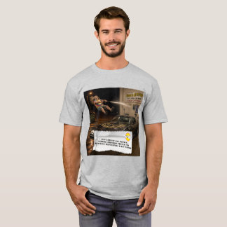Camiseta Lava Carros Piadas de Embrulho de Chiclet