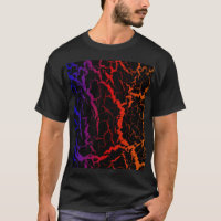 Lava de espaço rachada - PBROY de calor