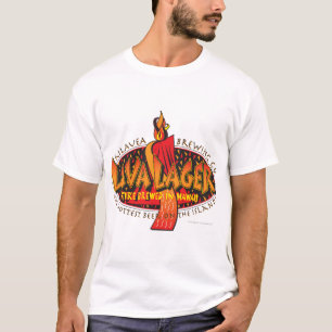 Camiseta Lava Lager Beer havaiana
