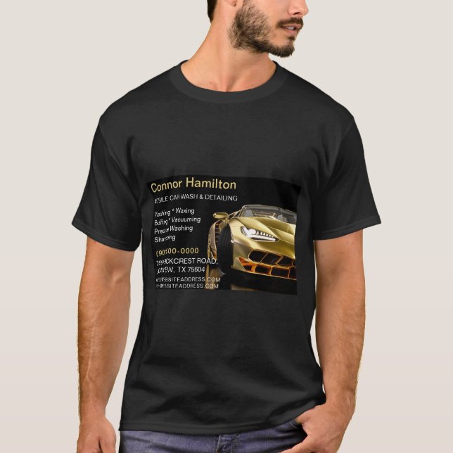Camiseta Lava Portátil Da Pressão De Lavagem (Frente)