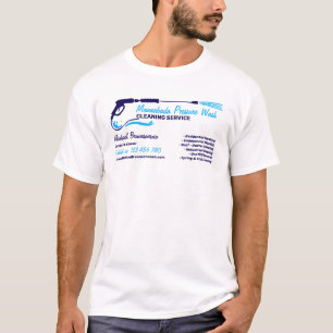 Camiseta Lavagem a Alta Pressão Limpeza Naval