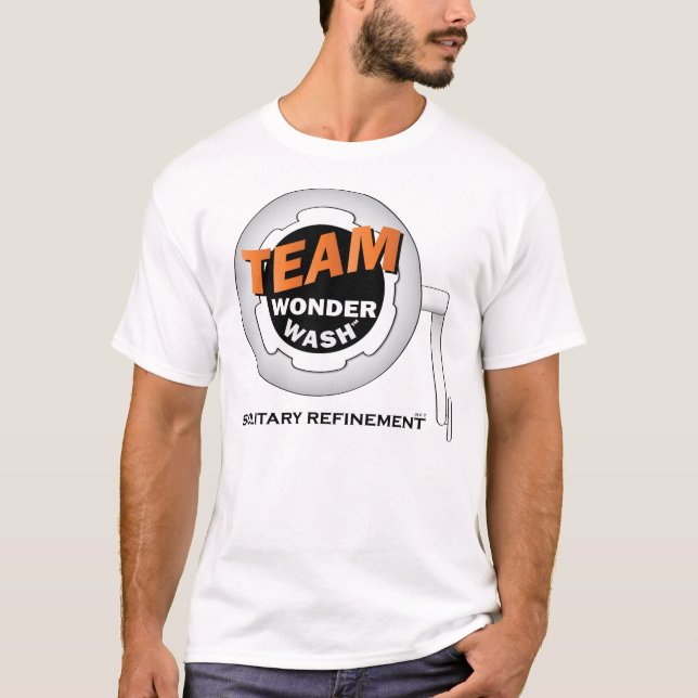 Camiseta Lavagem da maravilha da equipe (Frente)