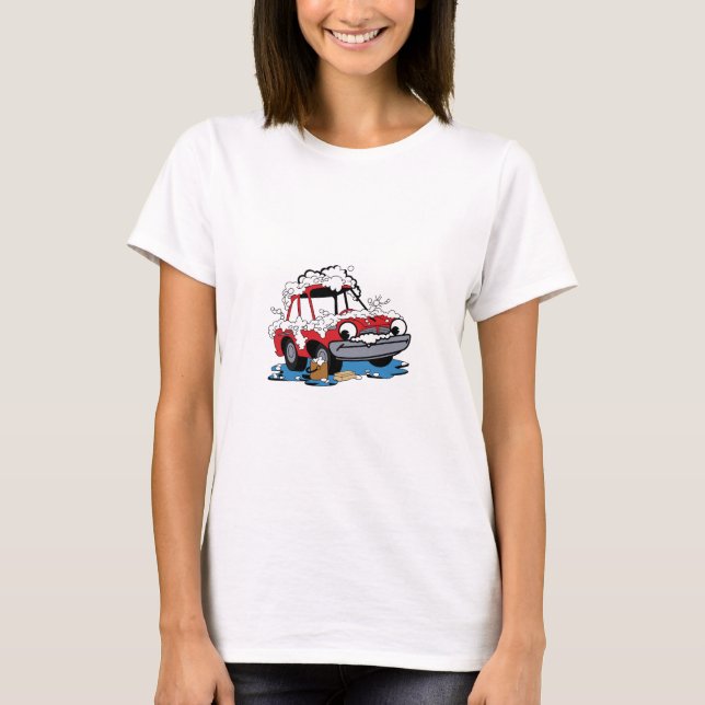 Camiseta Lavagem de carros (Frente)