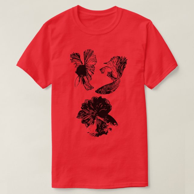 Camiseta Lavanda BetaFish (Frente do Design)