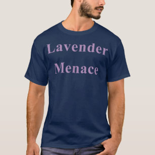 Camiseta Lavanda Lésbica Menace Purple Lgtb Feminismo Lgtb 
