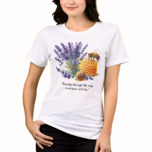 Lavanda Mel / Bee Sweet Floral T-Shirt
