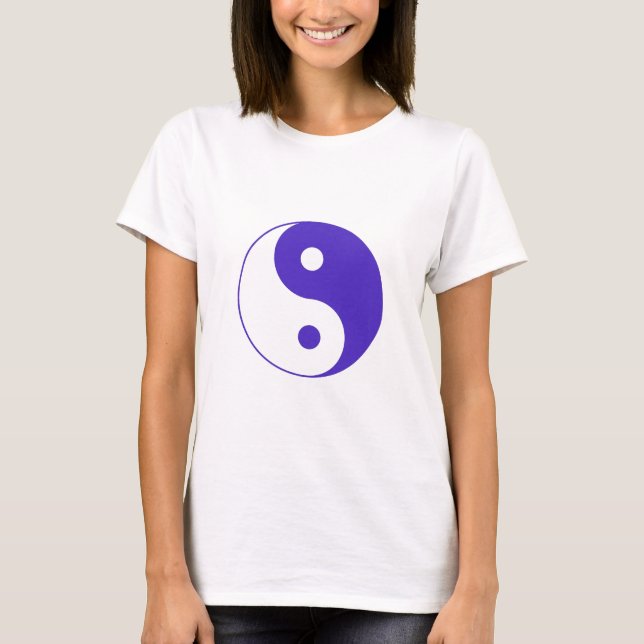 Camiseta Lavanda Purple Yin-Yang (Frente)