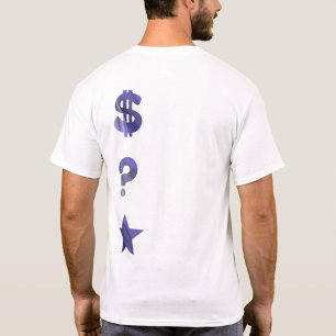Camiseta Lavanda RICH Impressão T-Shirt Trend Abstrato